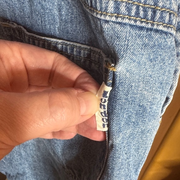 Vintage London London Blue Denim Overalls Shortalls Size Small - Picture 13 of 13